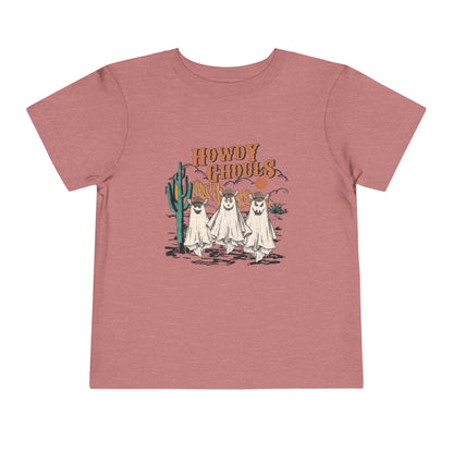 Toddler Howdy Ghouls Halloween T-shirt