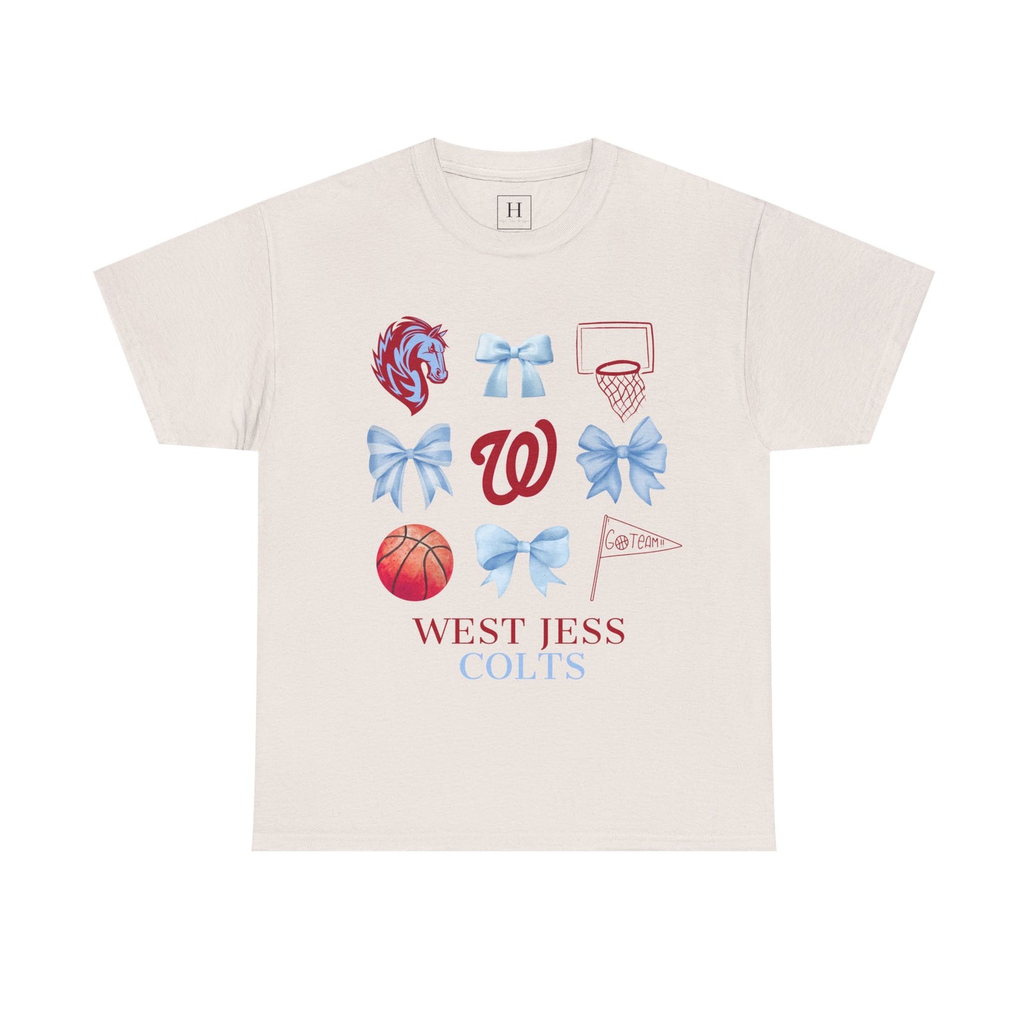West Jessamine Basketball Coquette Unisex Tee