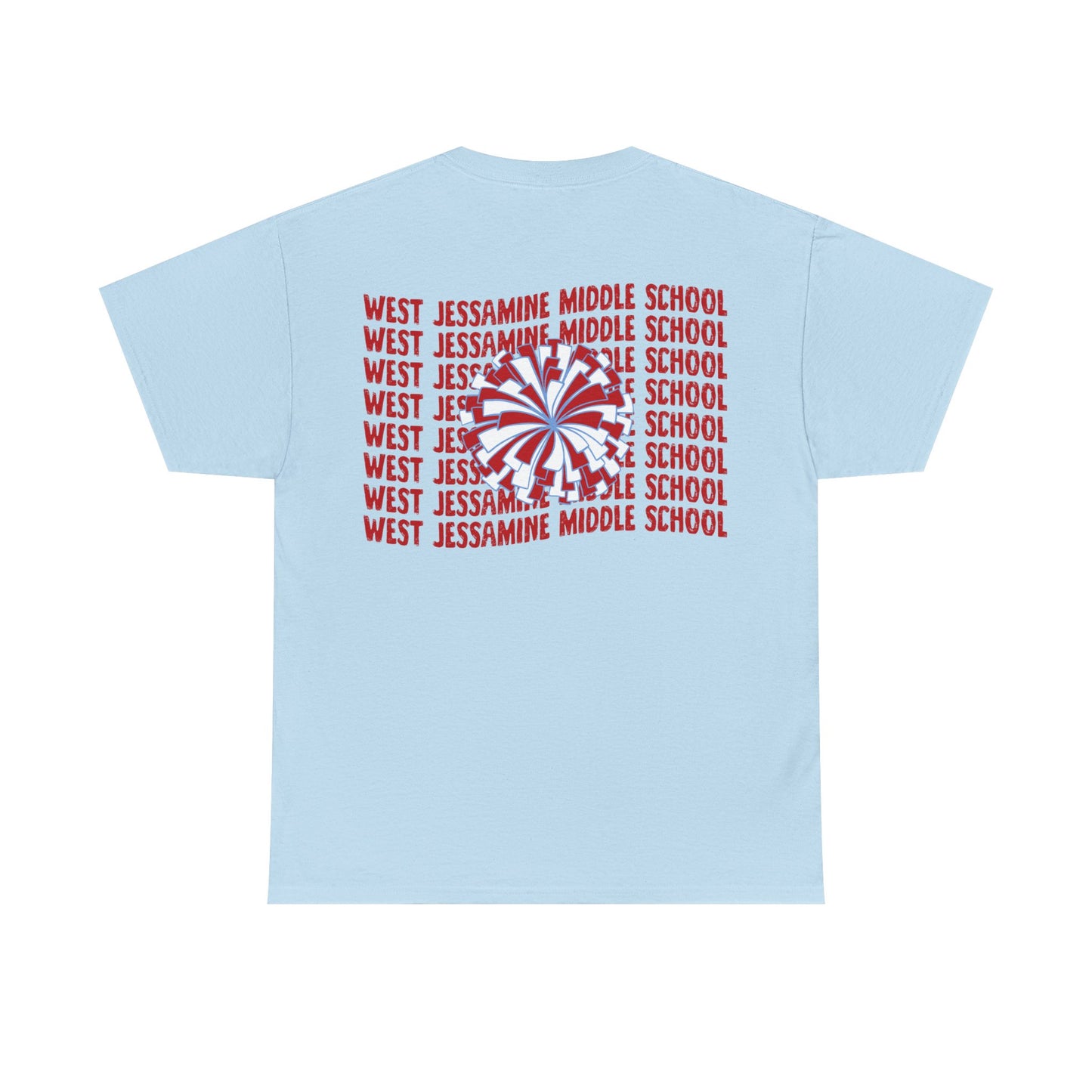 West Jessamine WJMS Colts Fan Tee —  Front & Back Unisex Tee