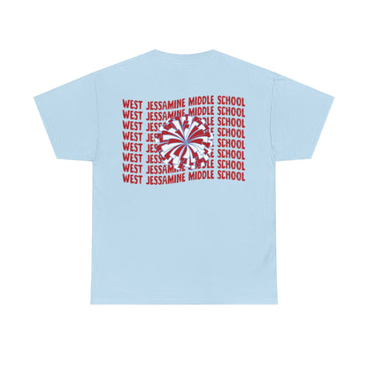 West Jessamine WJMS Colts Fan Tee —  Front & Back Unisex Tee