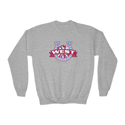 YOUTH -- West Jessamine Horseshoe Logo w/ Pom Sweatshirt