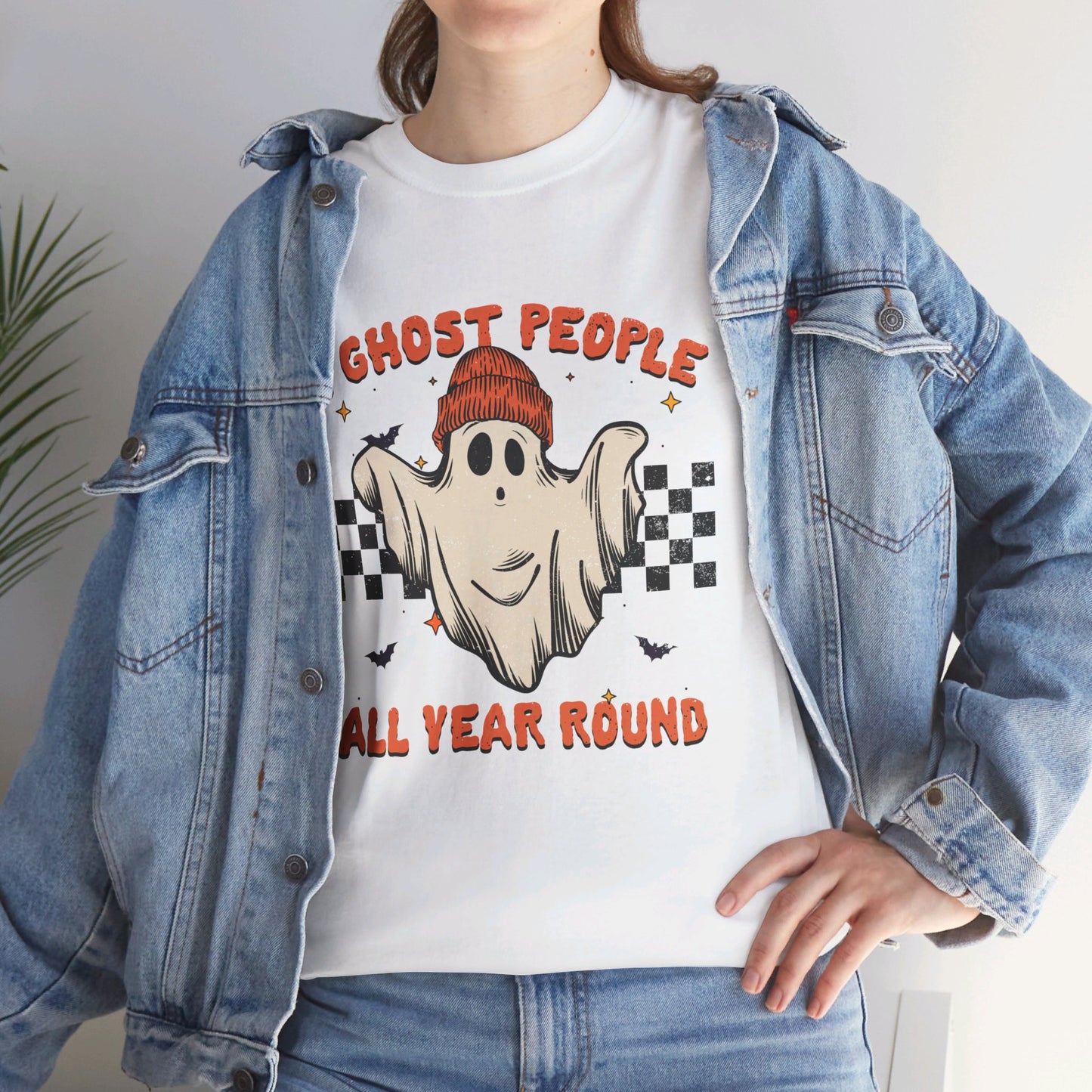 Retro Ghost People Year Round Tee