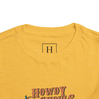 Toddler Howdy Ghouls Halloween T-shirt