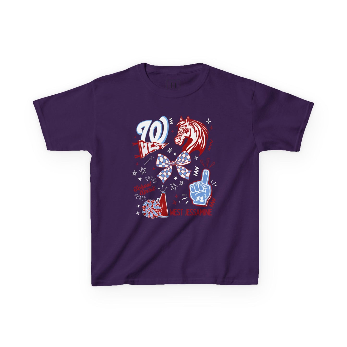 West Jessamine (W) Bow - School Spirit - YOUTH Shirt