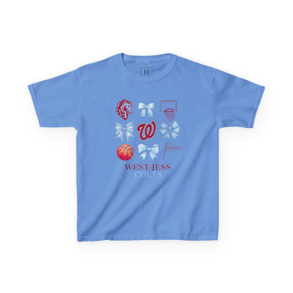 YOUTH --- West Jessamine Basketball Coquette Unisex Tee