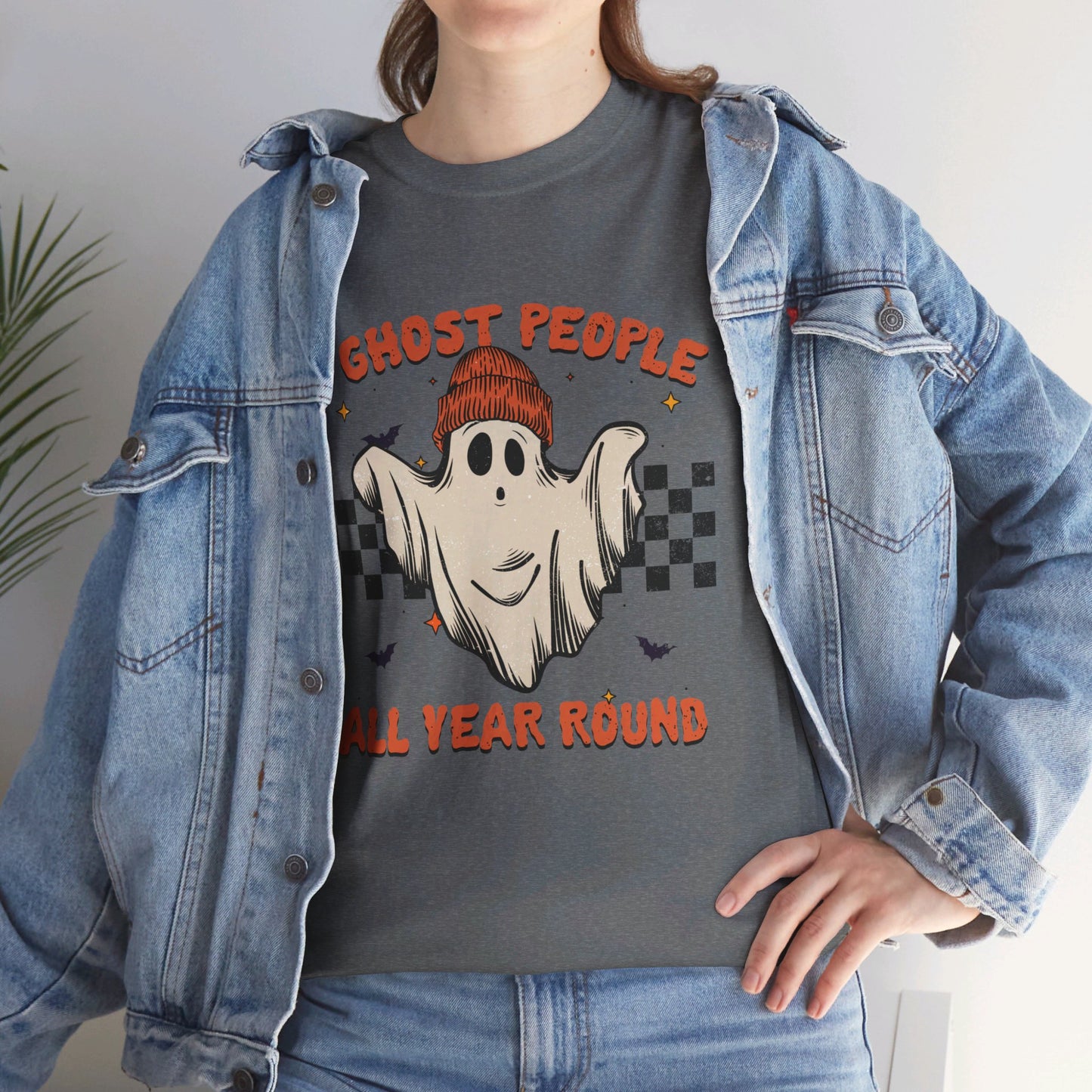 Retro Ghost People Year Round Tee