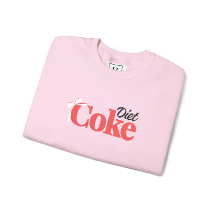 Bow 'Diet Coke' Crewneck Sweatshirt - Embroidered