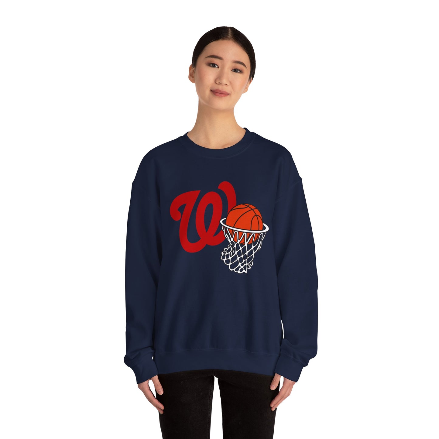 West Jessamine Logo & Basketball- Unisex Sweatshirt