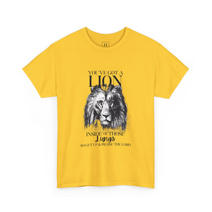 you are a lion christian shirt