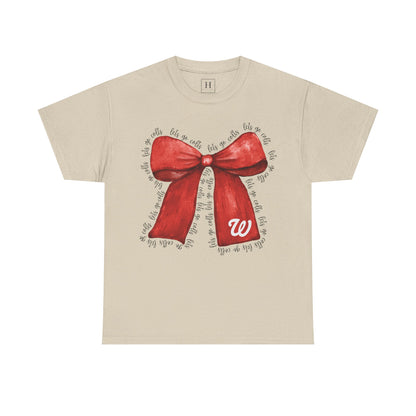 WJ Let's Go Colts Cheer Bow w/ WJ logo - Unisex Shirt
