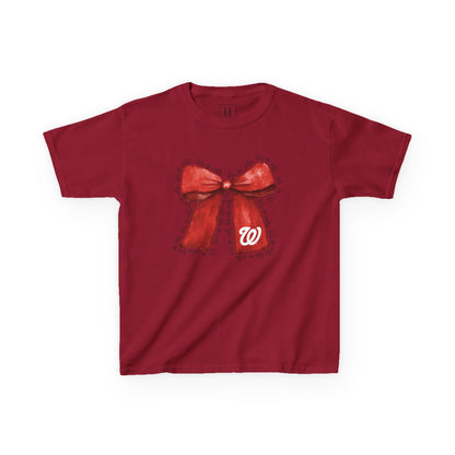 YOUTH - Let's Go Colts Bow - W Logo Unisex T-Shirt