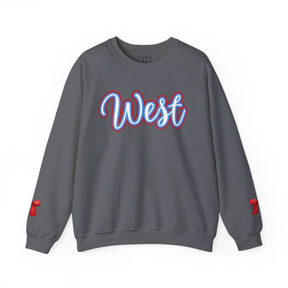 WJ WEST Jessamine -- Bows on Sleeves -- Unisex Sweatshirt