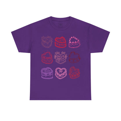 Coquette Cherry Bow Cake T-Shirt