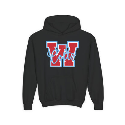 YOUTH -- (W) West Jessamine Colts - Hoodie