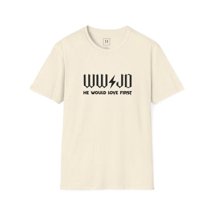 WWJD what would jesus do christian shirt