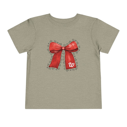 Toddler; West Jessamine Coquette Bow; Let's Go Colts - Unisex T-shirt
