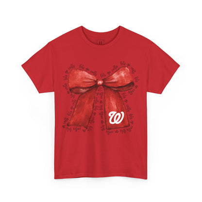 Let's Go Colts Bow - W Logo Unisex T-Shirt