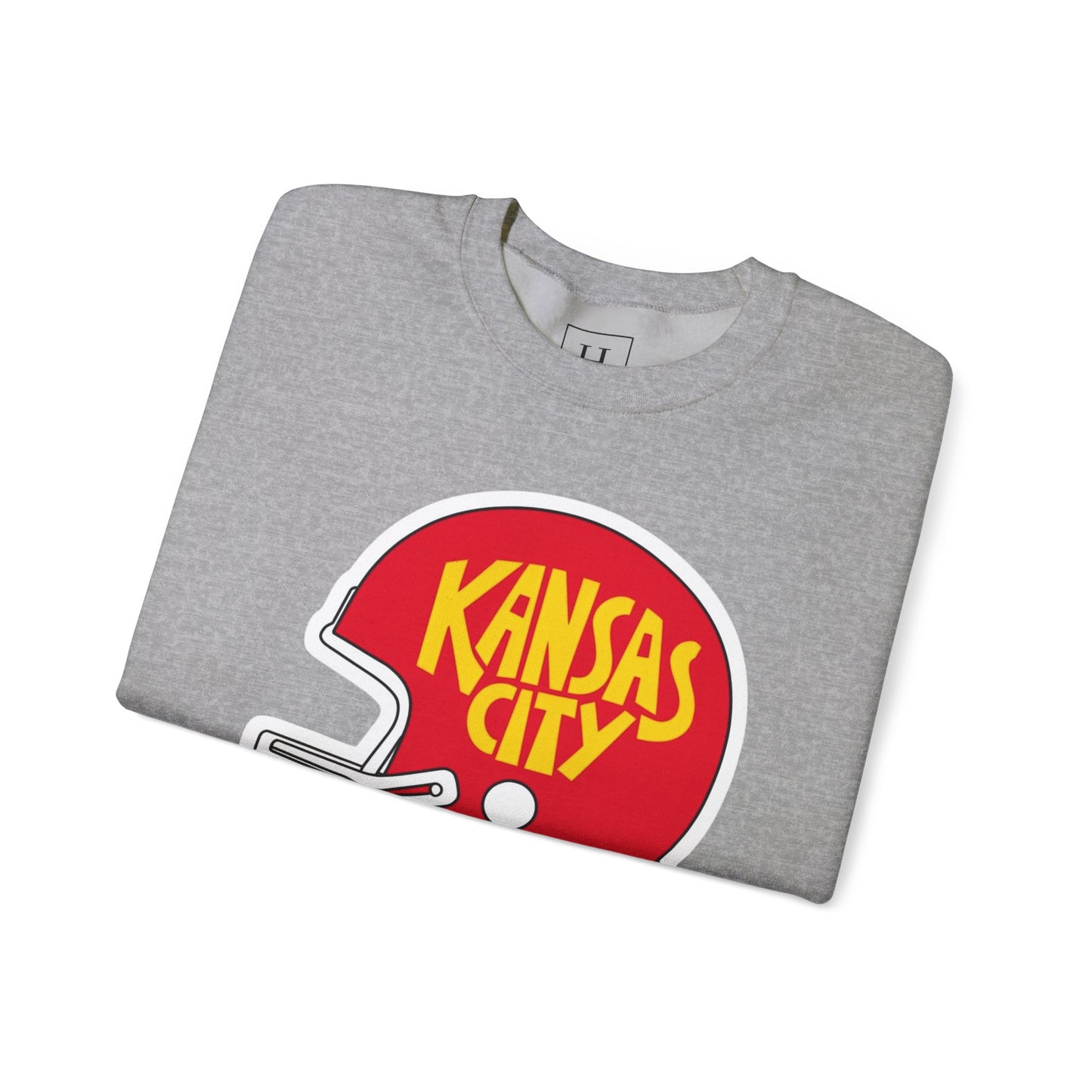 Game Day KS Chiefs Football Helmet - Unisex Sweatshirt