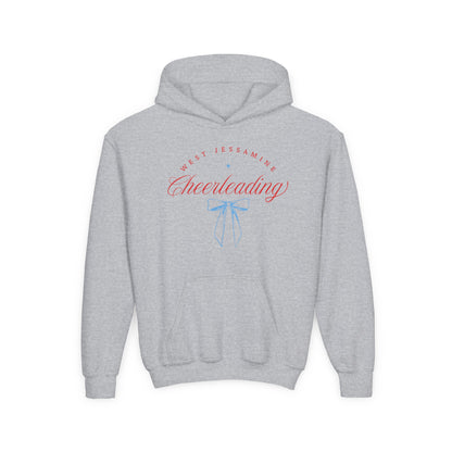Youth Hoodie -- Cheerleading Bows Unisex Tee - West Jessamine Coquette Design
