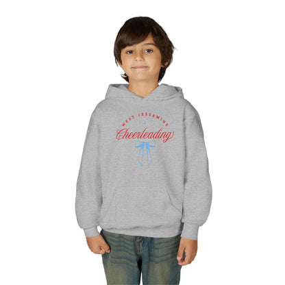 Youth Hoodie -- Cheerleading Bows Unisex Tee - West Jessamine Coquette Design