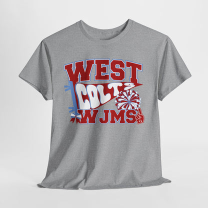 West Jessamine WJMS Colts Fan Tee —  Front & Back Unisex Tee