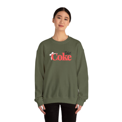 Bow 'Diet Coke' Crewneck Sweatshirt - Embroidered