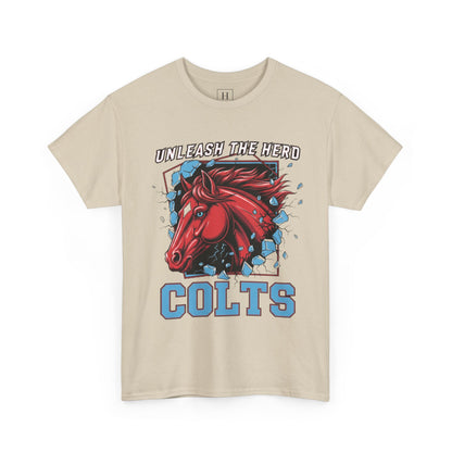 Vintage Horsehead Unisex Tee - Unleash the Herd Design