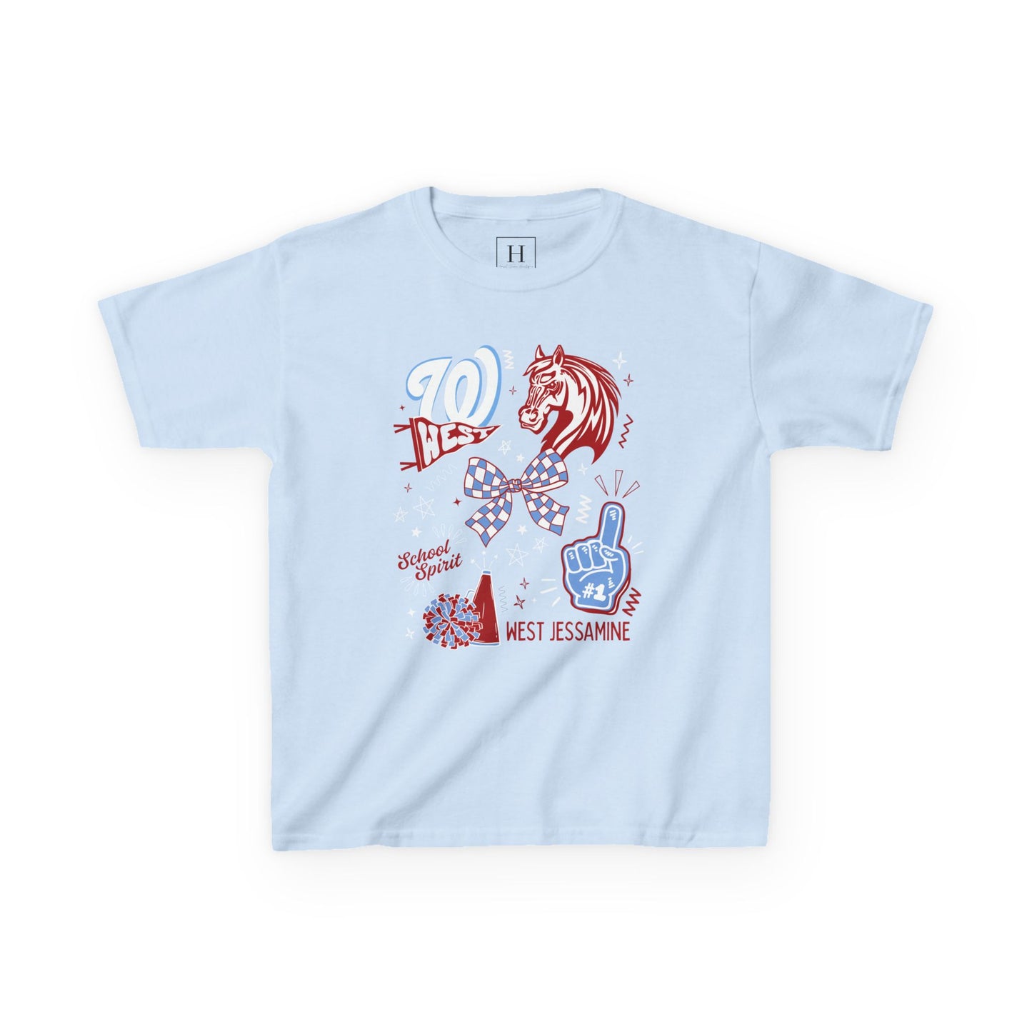 West Jessamine (W) Bow - School Spirit - YOUTH Shirt