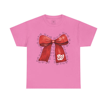Let's Go Colts Bow - W Logo Unisex T-Shirt