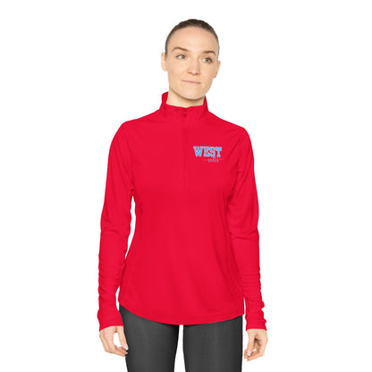 WEST JESSAMINE COLTS --- Stylish Womens Quarter-Zip Pullover for Casual Elegance, Comfortable Layering, Athletic Wear, Spring Fashion, Gift for Mom, College Apparel
