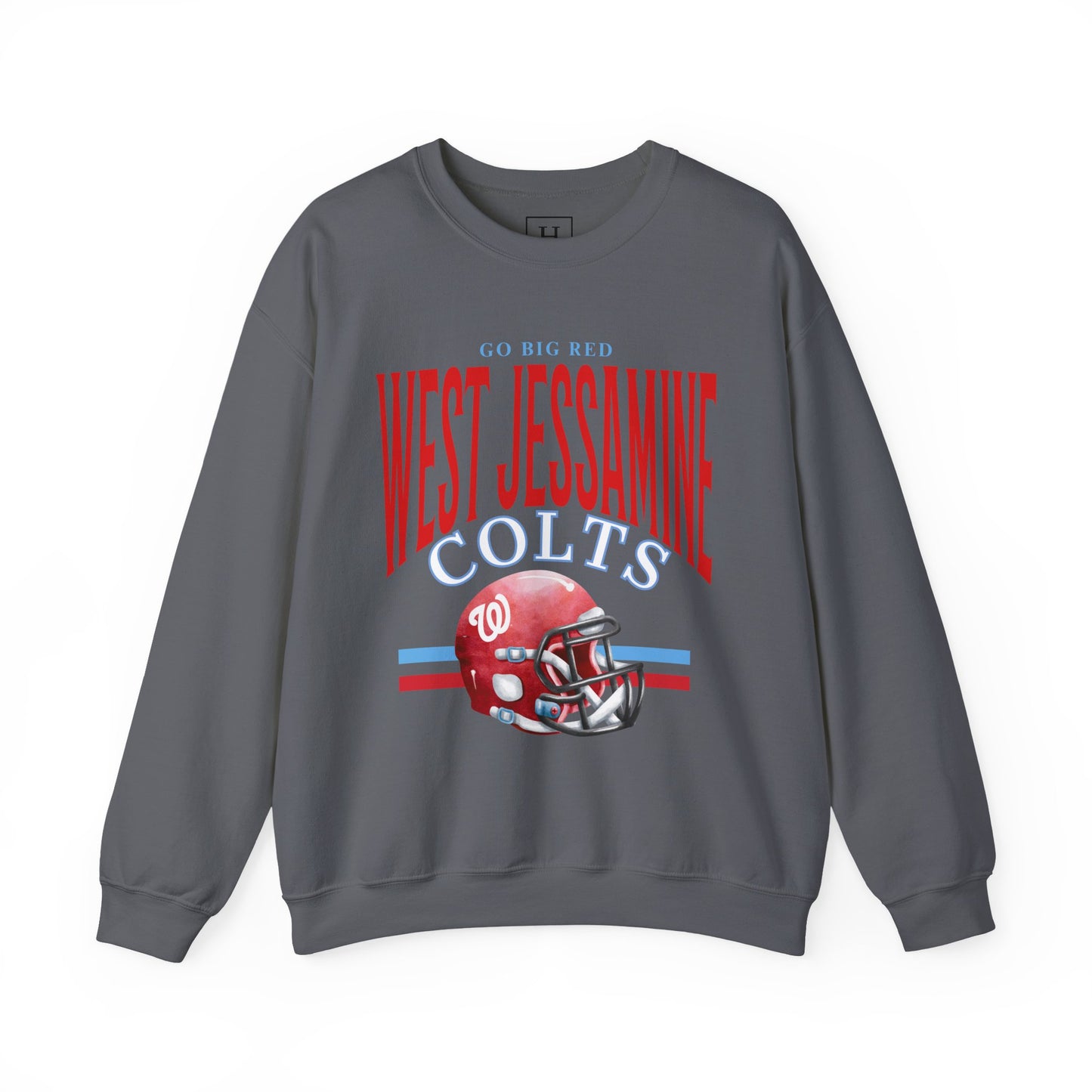 Go Big Red West Jessamine Football - Unisex Sweatshirt