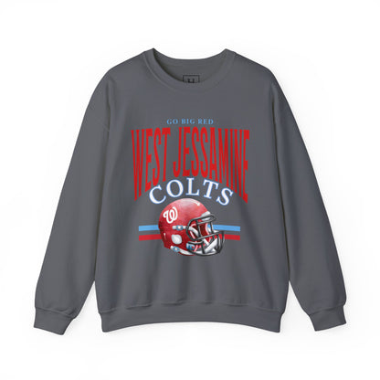 Go Big Red West Jessamine Football - Unisex Sweatshirt