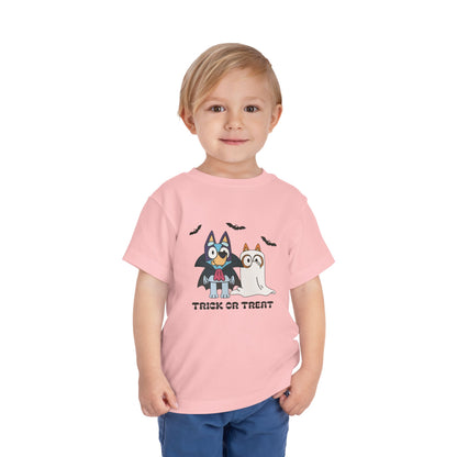 Toddler Bluey Trick or Treat T-shirt