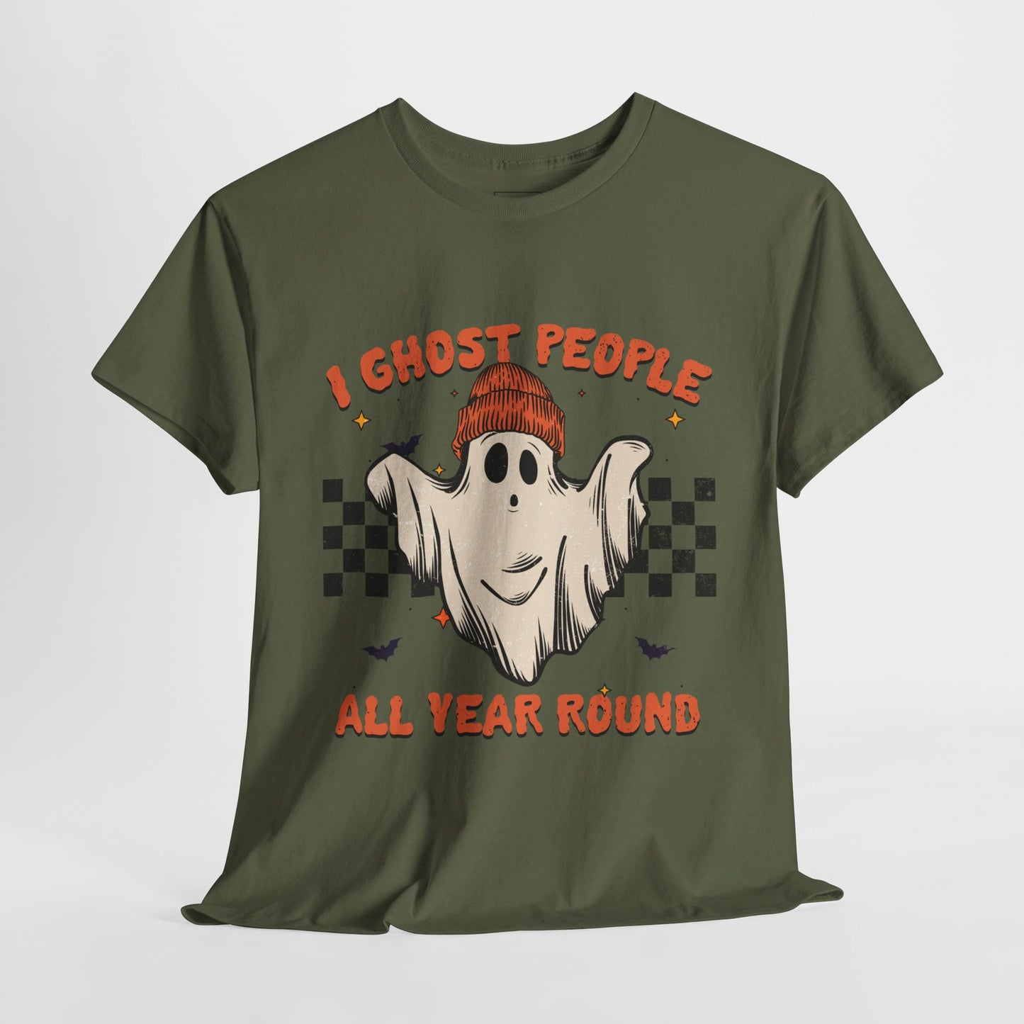 Retro Ghost People Year Round Tee