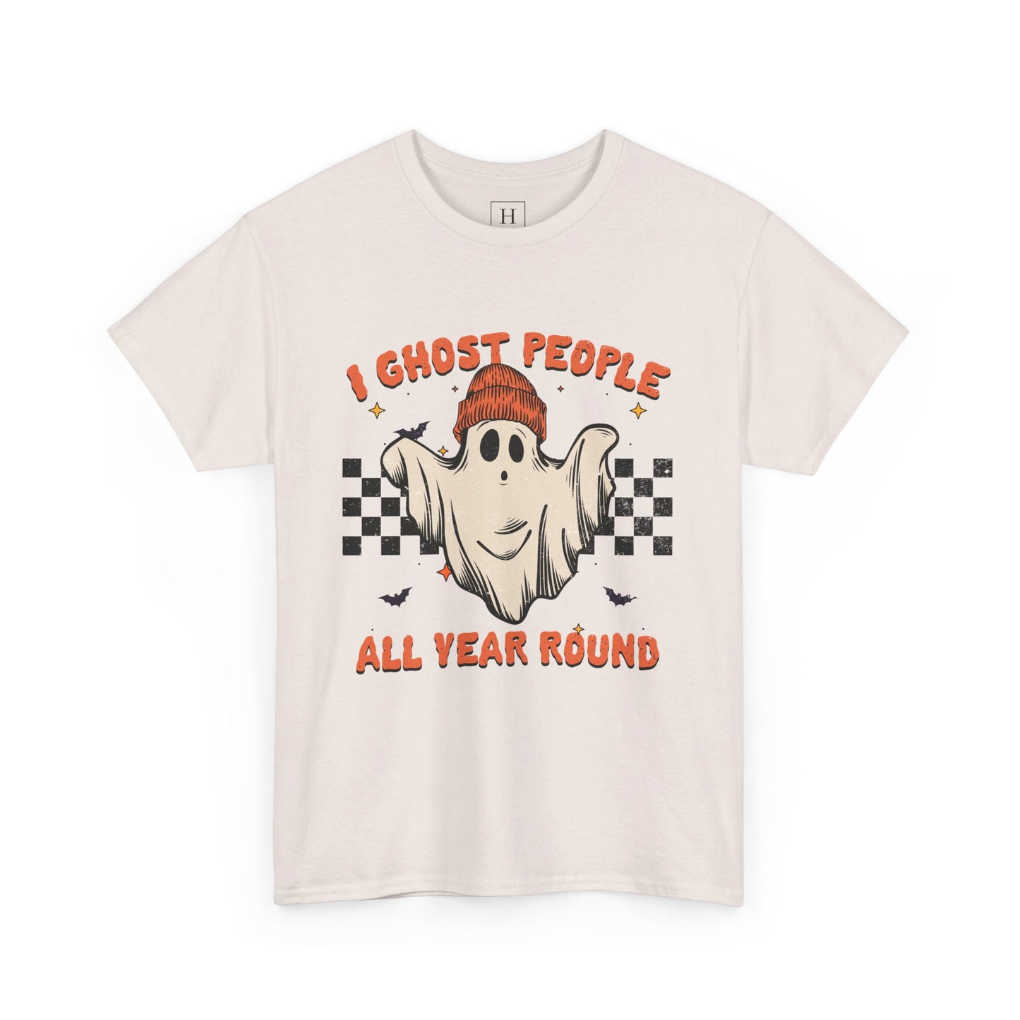 Retro Ghost People Year Round Tee