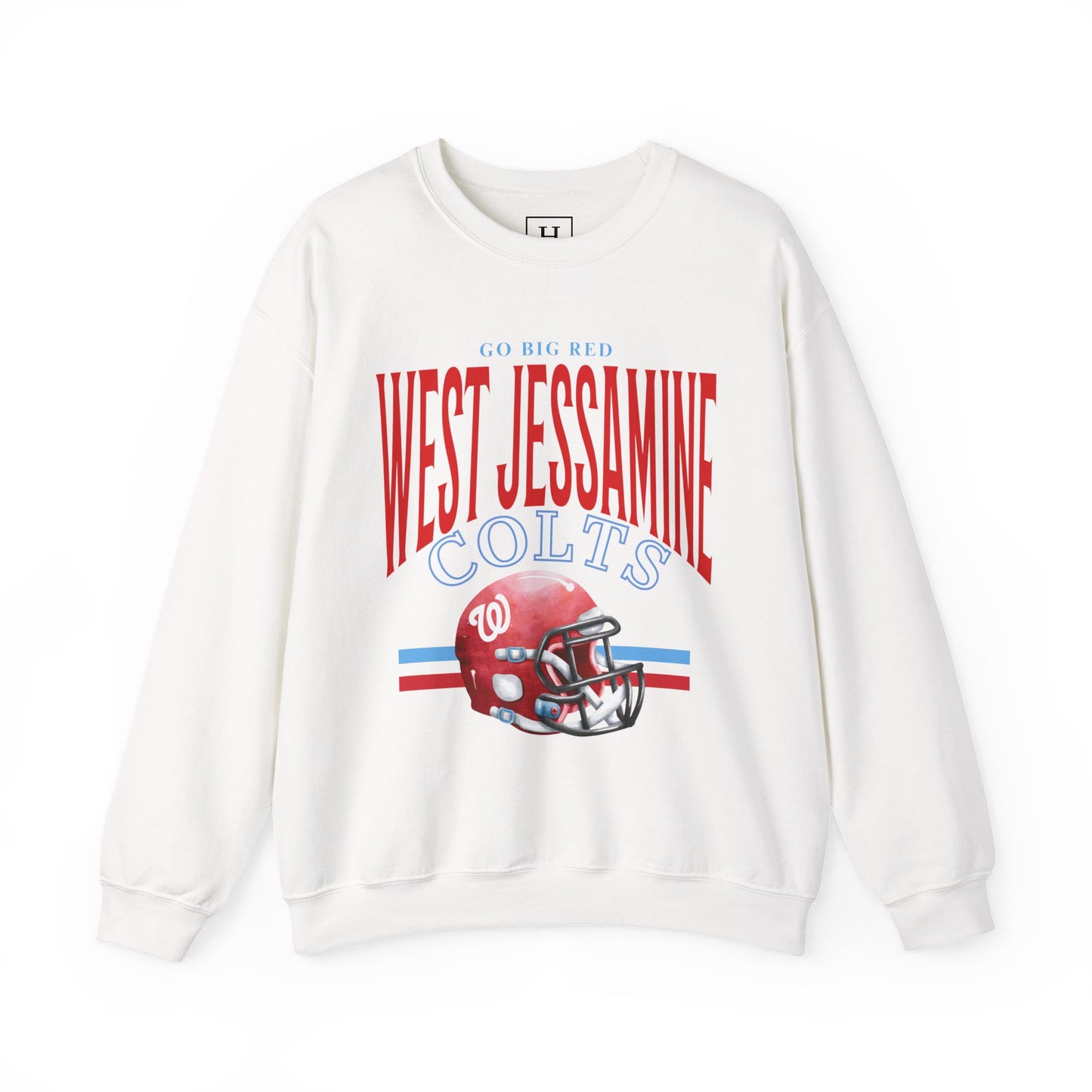 Go Big Red West Jessamine Football - Unisex Sweatshirt