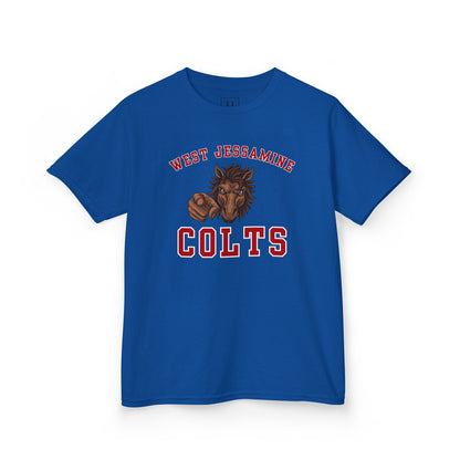YOUTH --- West Jessamine Colts Mascot - YOU  -- Unisex Tee