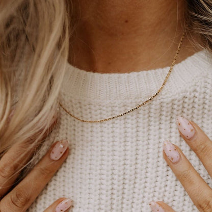 Hannah Gold Filled Mariner Necklace