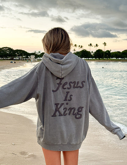 Not Sorry Jesus Is King Unisex Hoodie