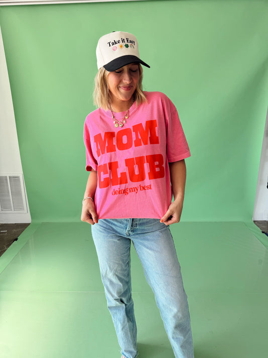 Mom Club x Doing My Best Tee