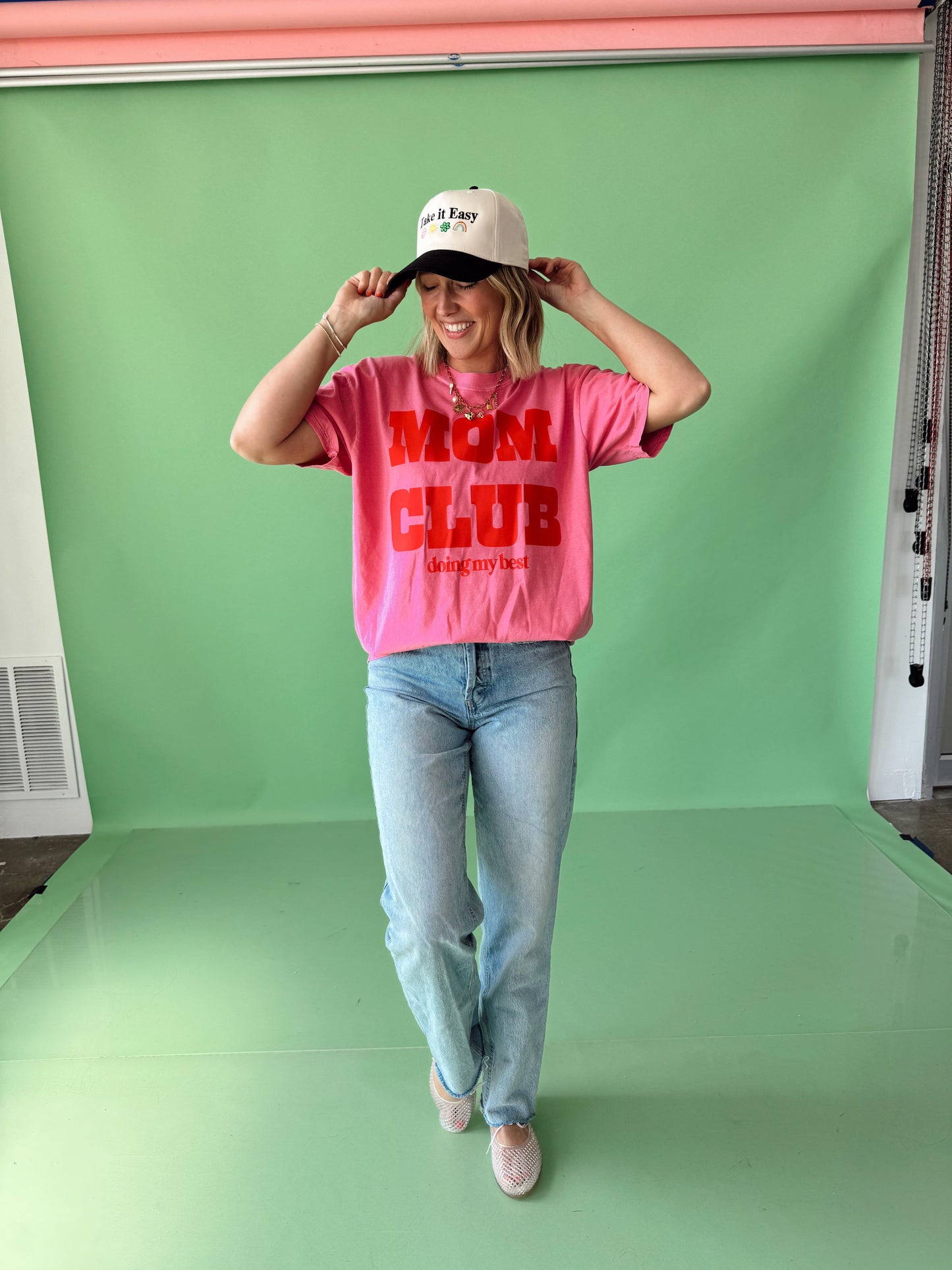 Mom Club x Doing My Best Tee