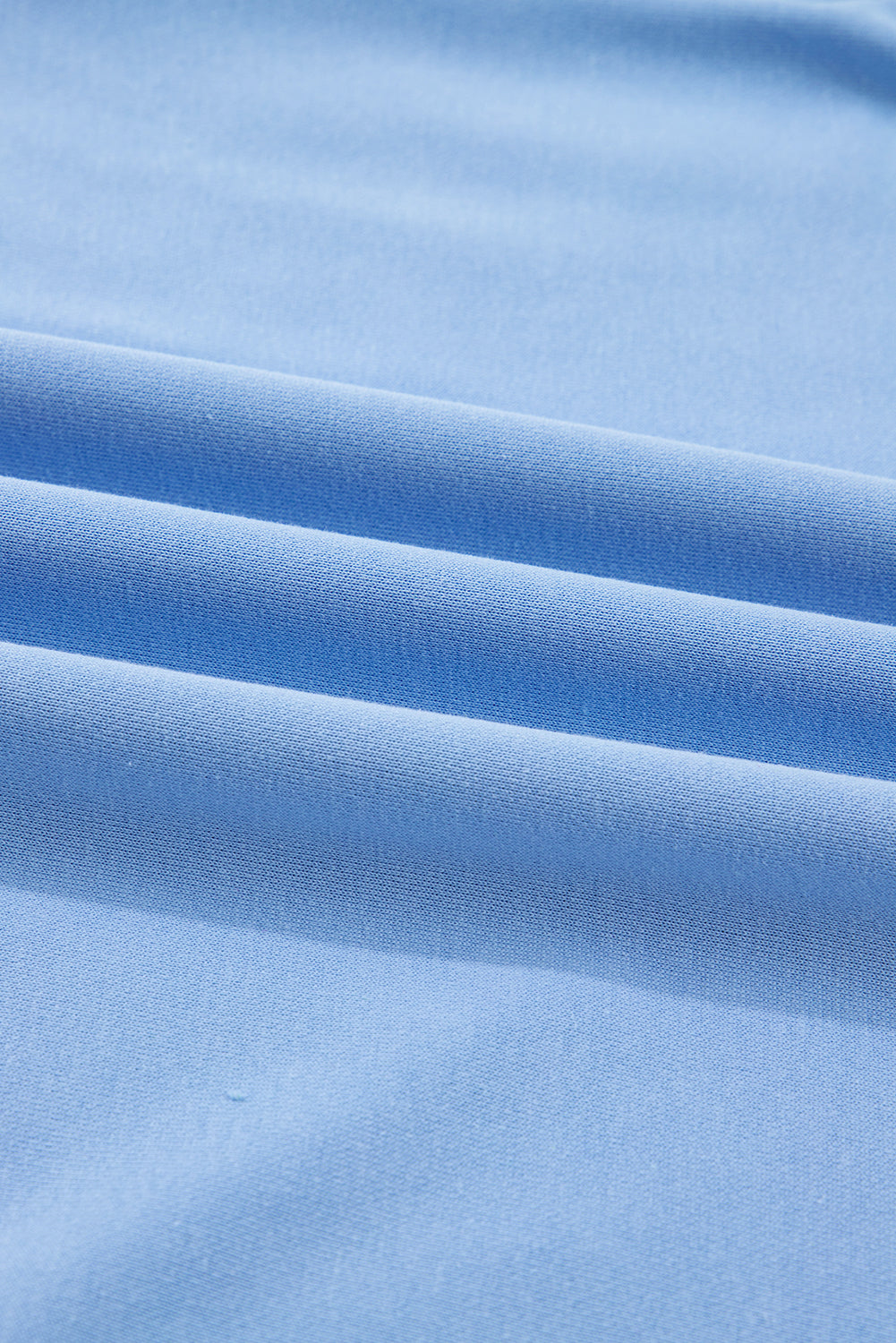 Beau Blue Floral Patchwork Drop Shoulder Pullover and Sweatpants Lounge Set