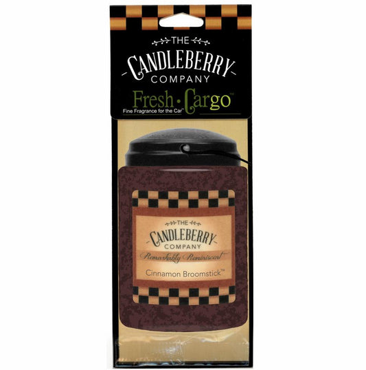 Cinnamon Broomstick™- "Fresh Cargo"®, Scent for the Car (2-PACK) (Collective)